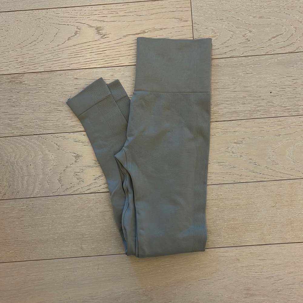 Set active light green legging xs